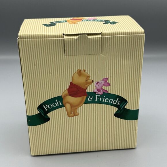 Vtg Disney Pooh & Friends Pooh Figurine Santa Wishing You the Sweetest Holiday.. - Picture 12 of 16